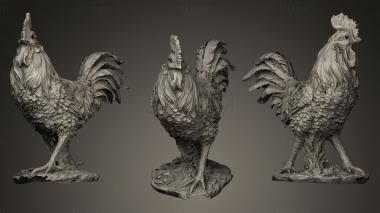 3D model rooster (STL)